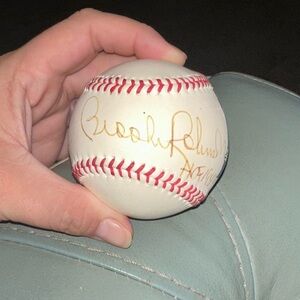 Signed baseball